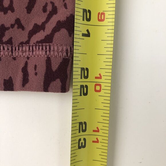 Athleta Women's Salutation Stash Pocket II Leggings Animal Print Small Petite - Picture 9 of 13